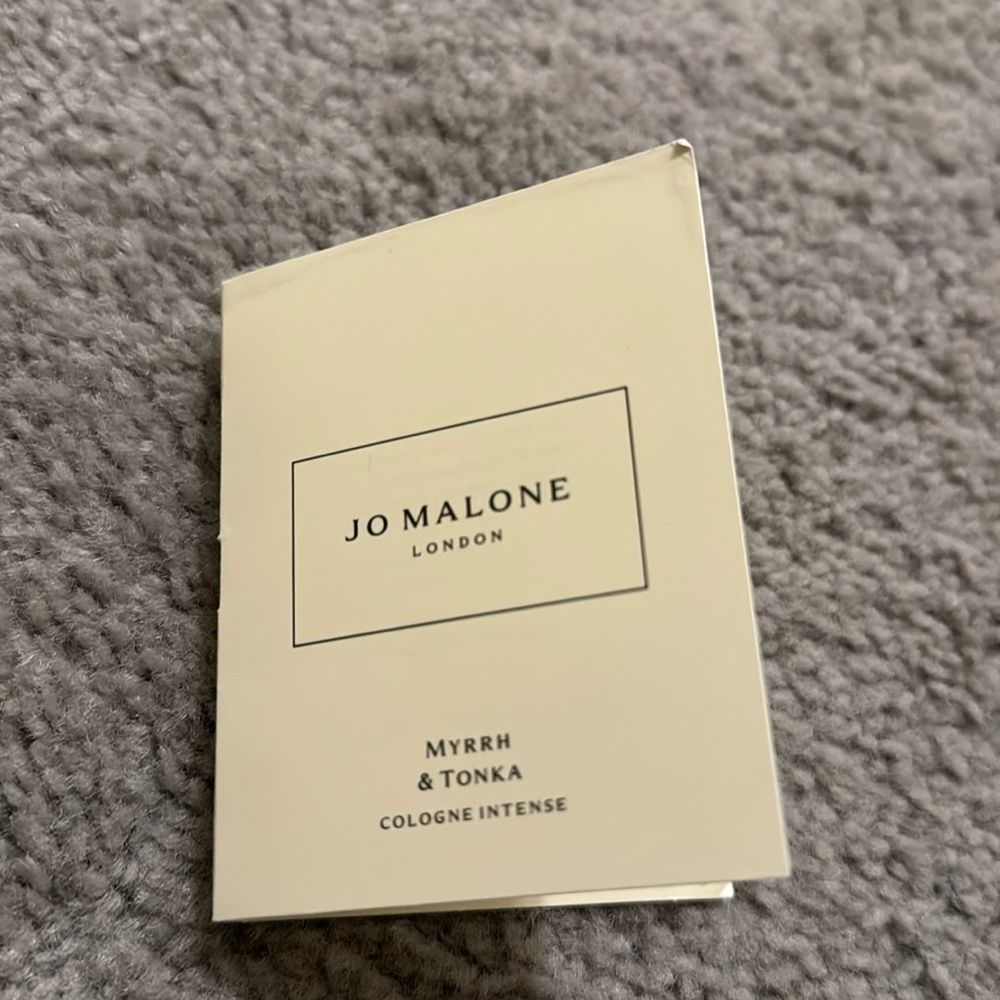 Myrrh and Tonka Jo Malone 0.05 fl. Oz 1.5ml brand new